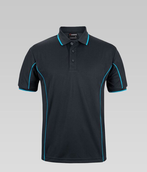 MENS PODIUM S/S PIPING POLO Thumbnail