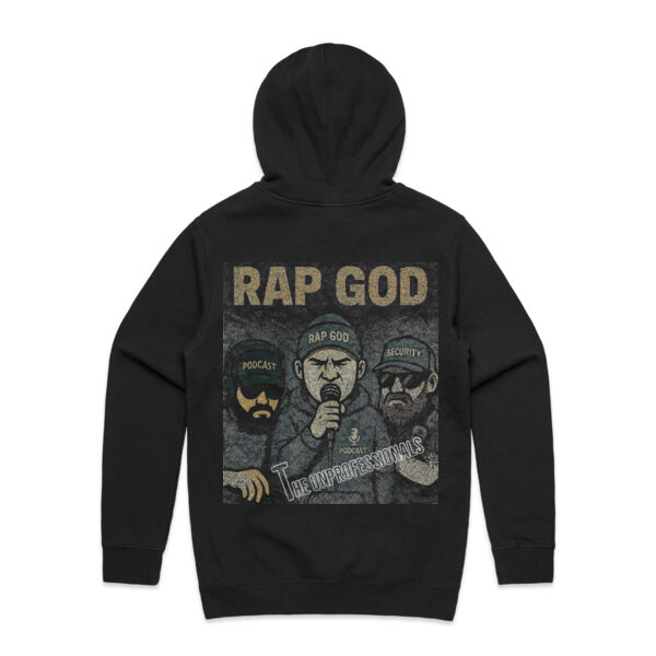 6003-Unprofessional-Rap-God-105025Y - MENS STENCIL HOOD Thumbnail