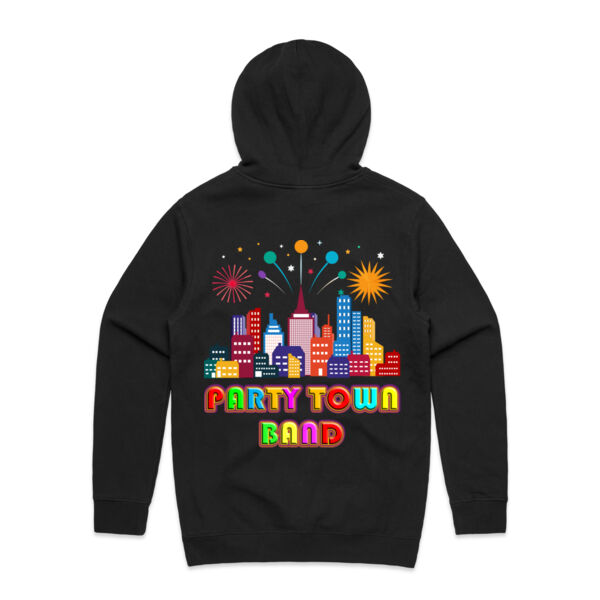 6005-Party-Town-Band-105024Y - MENS STENCIL HOOD Thumbnail