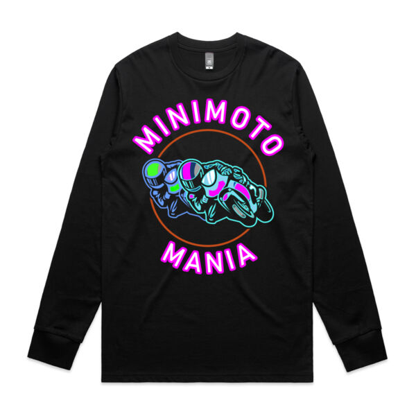 6007-Minimoto-Pink-105030Y - MENS STAPLE LS TEE Thumbnail