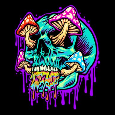 M1000-Magic-Mushroom-Skull-105037Y Thumbnail