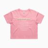 LADIES CROP TEE Thumbnail