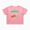 LADIES CROP TEE Thumbnail