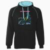 JB's  CONTRAST FLEECY HOODIE Thumbnail