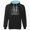 JB's  CONTRAST FLEECY HOODIE Thumbnail