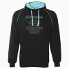 JB's  CONTRAST FLEECY HOODIE Thumbnail