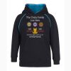 KIDS CONTRAST FLEECY  HOOD Thumbnail