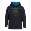KIDS CONTRAST FLEECY  HOOD Thumbnail