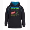 KIDS CONTRAST FLEECY  HOOD Thumbnail