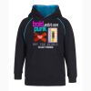 KIDS CONTRAST FLEECY  HOOD Thumbnail