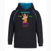 KIDS CONTRAST FLEECY  HOOD Thumbnail