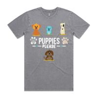MENS STAPLE STONE WASH TEE Thumbnail
