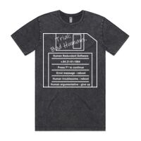 MENS STAPLE STONE WASH TEE Thumbnail