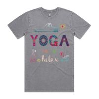 MENS STAPLE STONE WASH TEE Thumbnail