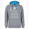 MENS CONTRAST FLEECY  HOOD Thumbnail