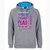 MENS CONTRAST FLEECY  HOOD Thumbnail