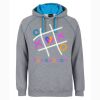 MENS CONTRAST FLEECY  HOOD Thumbnail