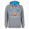MENS CONTRAST FLEECY  HOOD Thumbnail
