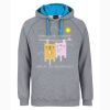 MENS CONTRAST FLEECY  HOOD Thumbnail