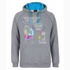 MENS CONTRAST FLEECY  HOOD Thumbnail
