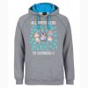 MENS CONTRAST FLEECY  HOOD Thumbnail