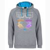 MENS CONTRAST FLEECY  HOOD Thumbnail
