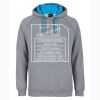 MENS CONTRAST FLEECY  HOOD Thumbnail