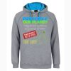 MENS CONTRAST FLEECY  HOOD Thumbnail