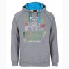 MENS CONTRAST FLEECY  HOOD Thumbnail