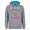 MENS CONTRAST FLEECY  HOOD Thumbnail