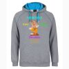 MENS CONTRAST FLEECY  HOOD Thumbnail
