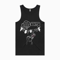 MENS LOWDOWN SINGLET Thumbnail